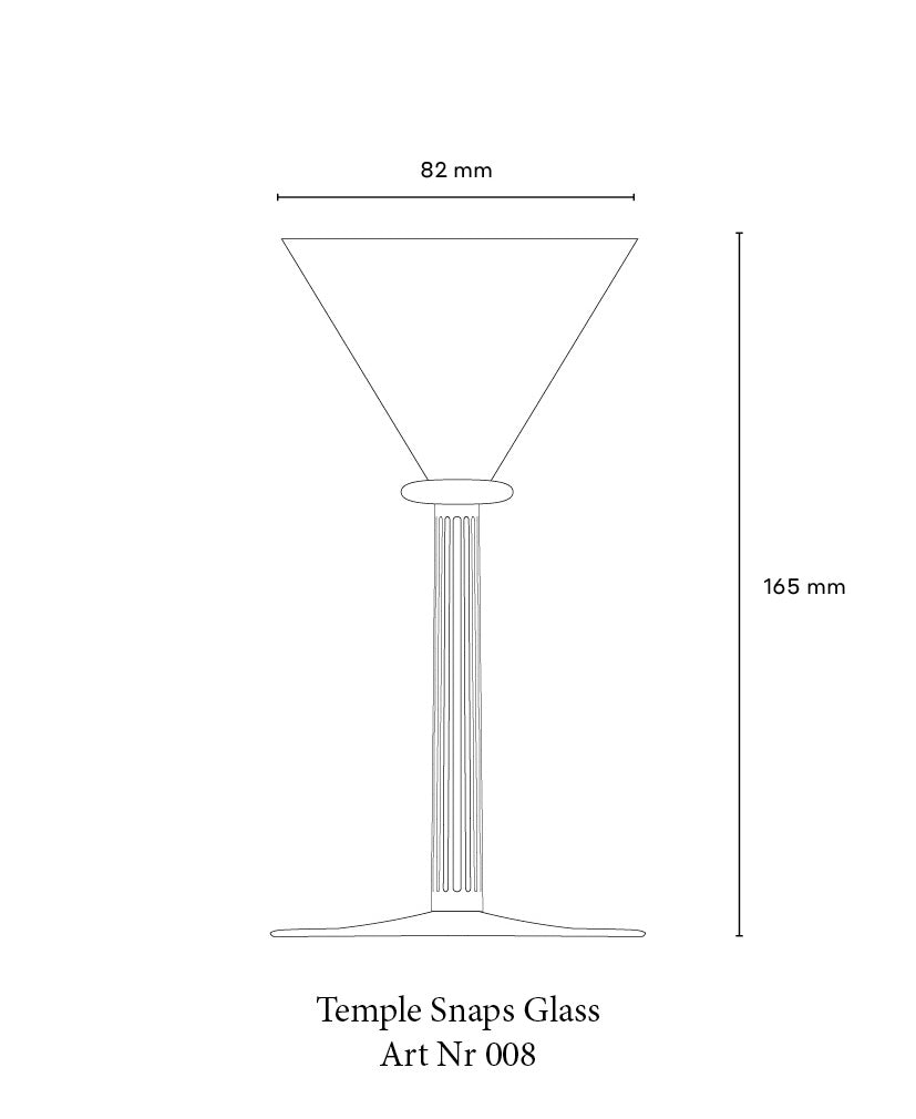 Temple Snaps Bar glas - Altare Studios