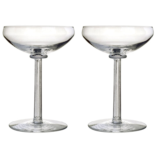 Temple Coupe Champagneglas, 2-pack - Altare Studios